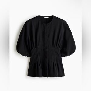 H&M TAPERED-WAIST BLOUSE